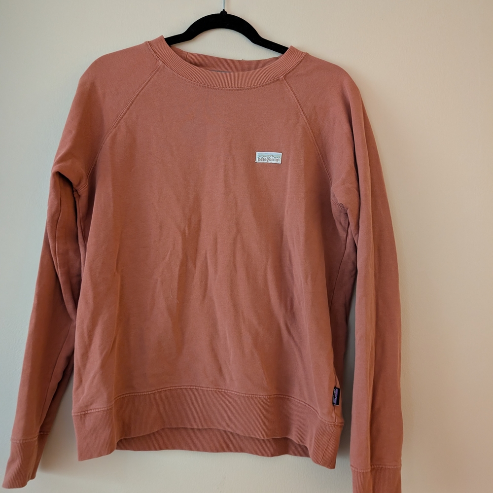 Patagonia Organic Cotton Sweatshirt in Dusty Rose